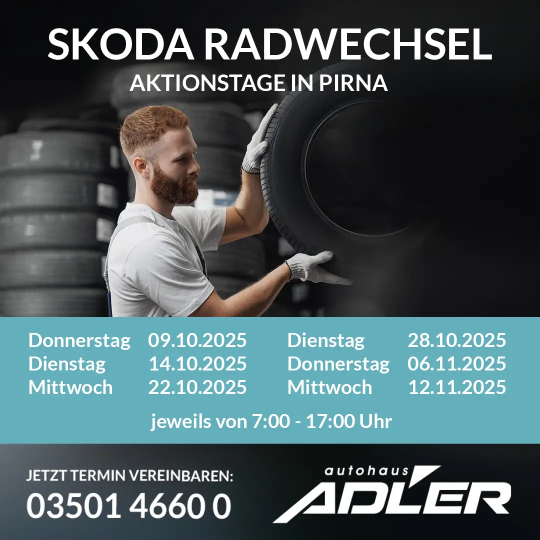 VW/Audi Radwechsel Aktionstage in Pirna